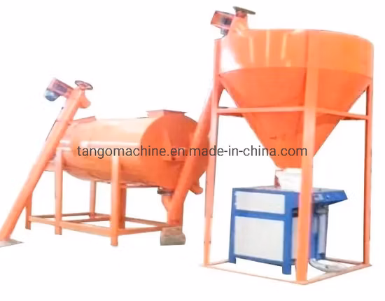 Misturadora de pó seco de concreto Planta de mistura