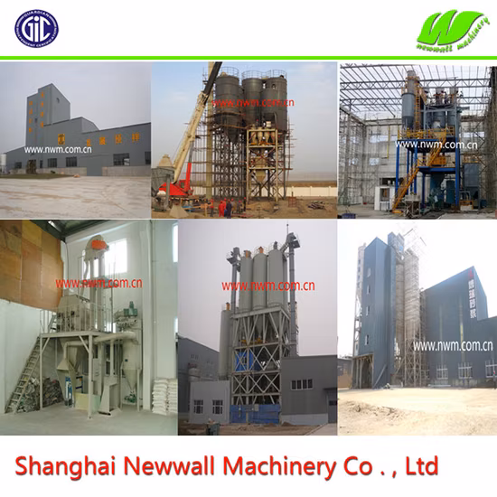 Planta de Mistura de Argamassa Seca Automática 20 tph