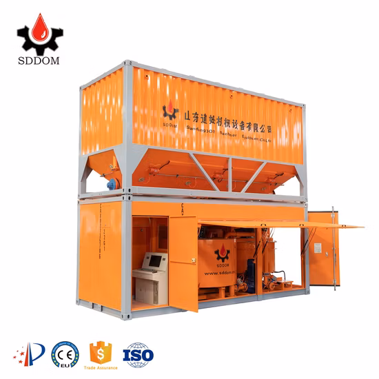 Sddom novo design de cimento e máquina de mistura de água planta de mistura de pasta de cimento planta de mistura de argamassa